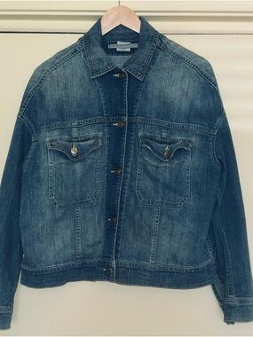 Vince Classic Women's Denim Jacket - Blue
